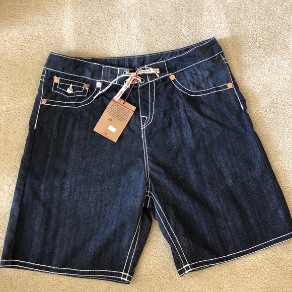 True Religion Men’s Swimwear Size 38 New With Tags - Picture 3 of 7